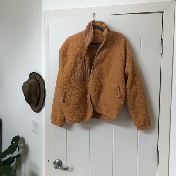 Free People Hit The Slopes Button-Up Fleece - Picture 2 of 4